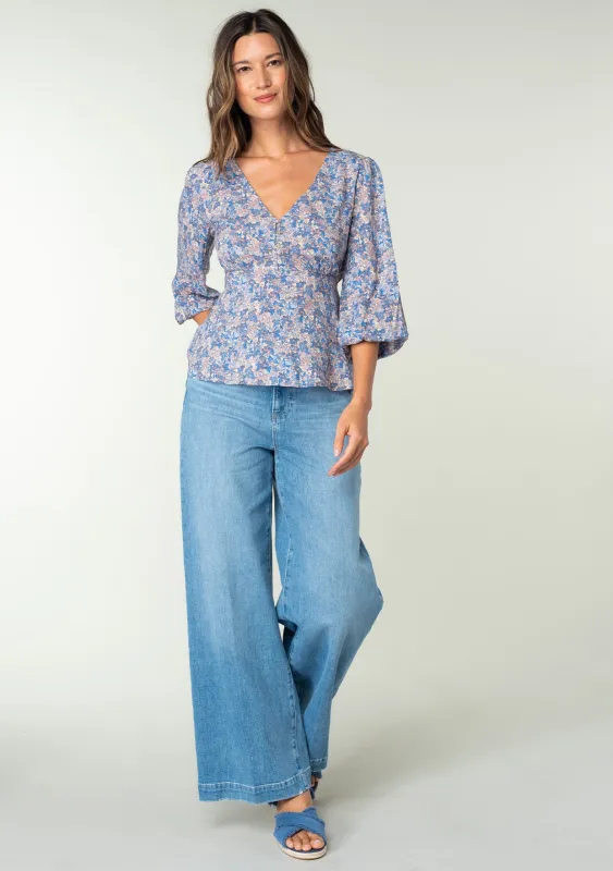 Mirabelle Peplum Top sold by lovestitch