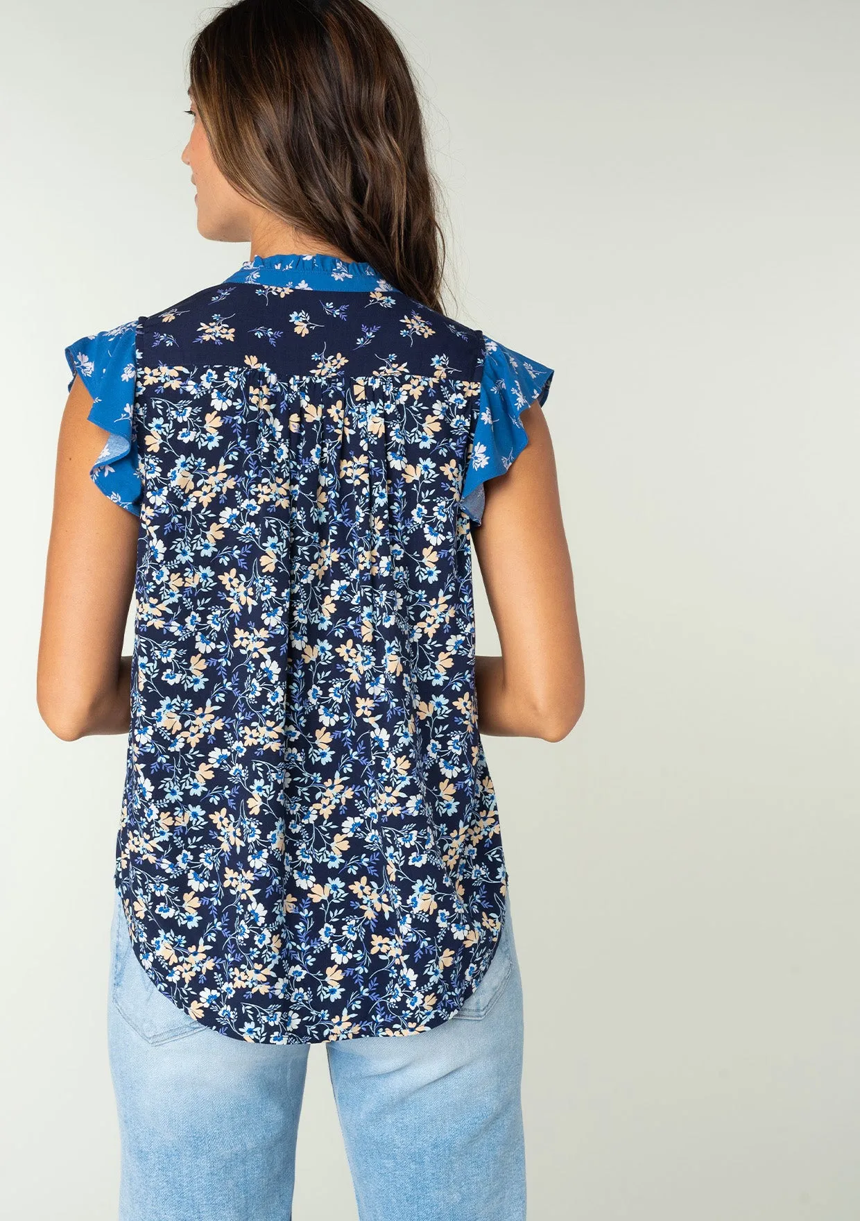 Talitha Flutter Sleeve Top sold by lovestitch product image thumbnail 2