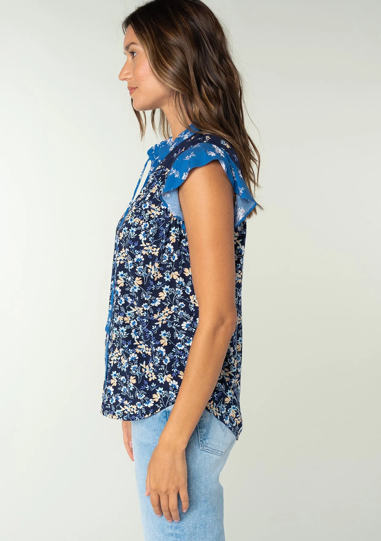 Talitha Flutter Sleeve Top sold by lovestitch product image thumbnail 3