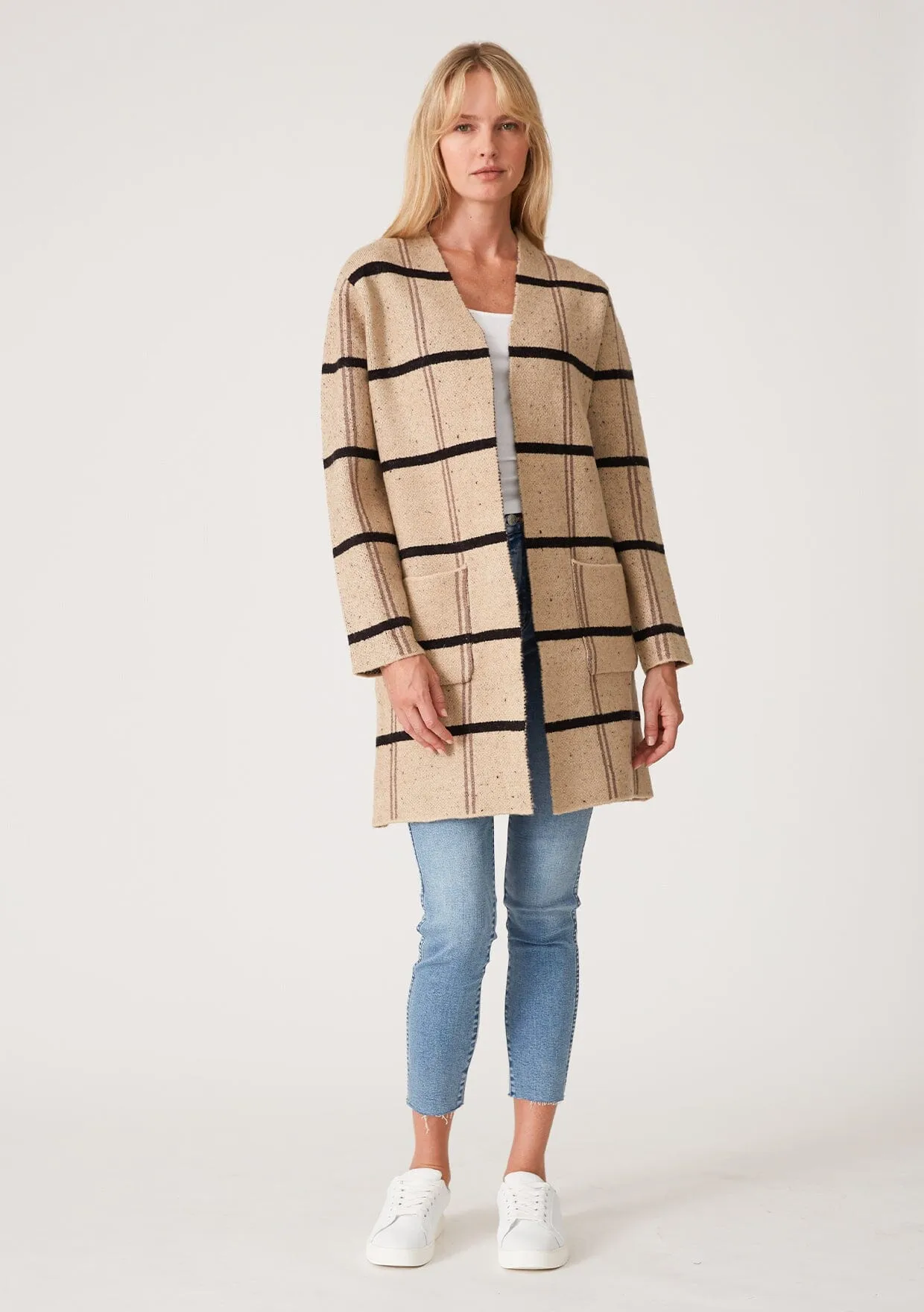 Kenzie Plaid Cardigan sold by lovestitch product image thumbnail 4