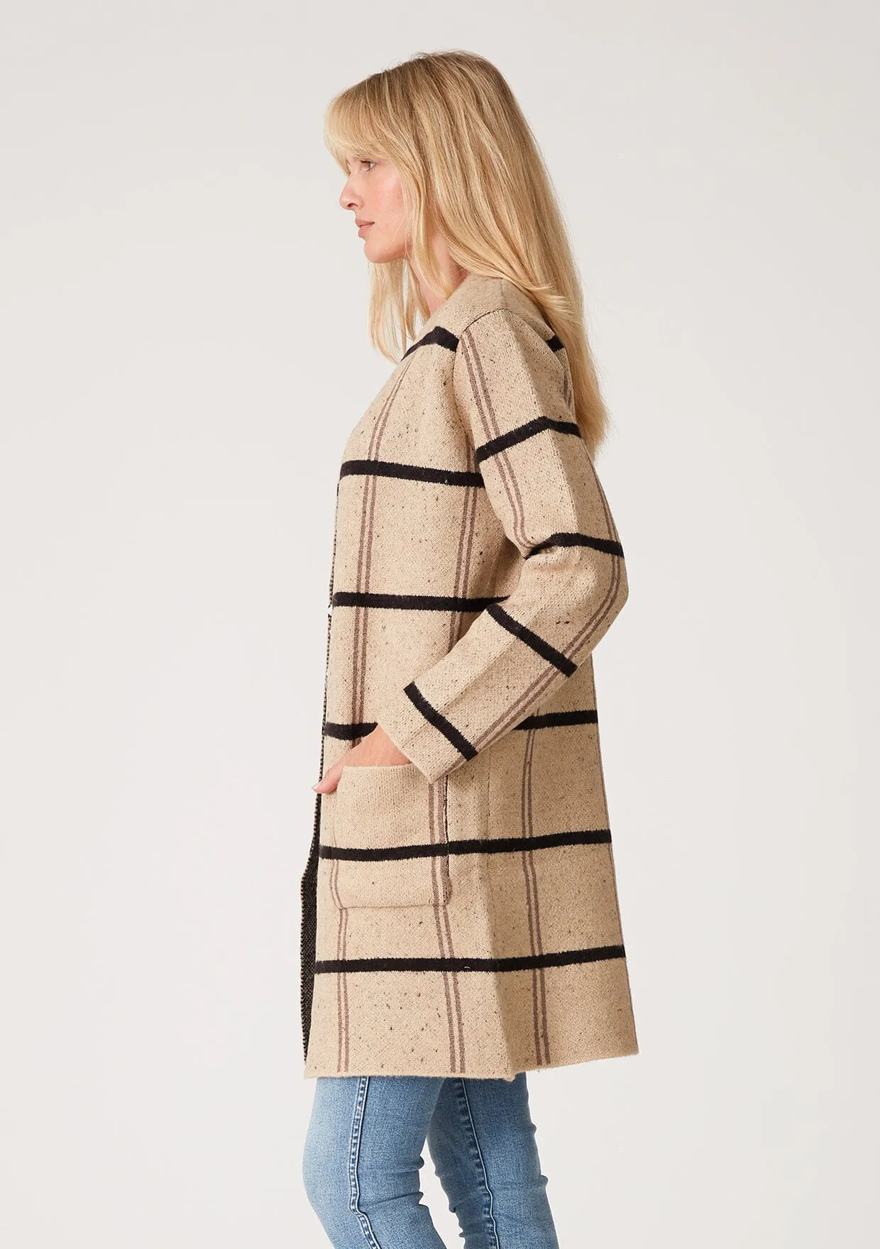 Kenzie Plaid Cardigan sold by lovestitch product image thumbnail 2