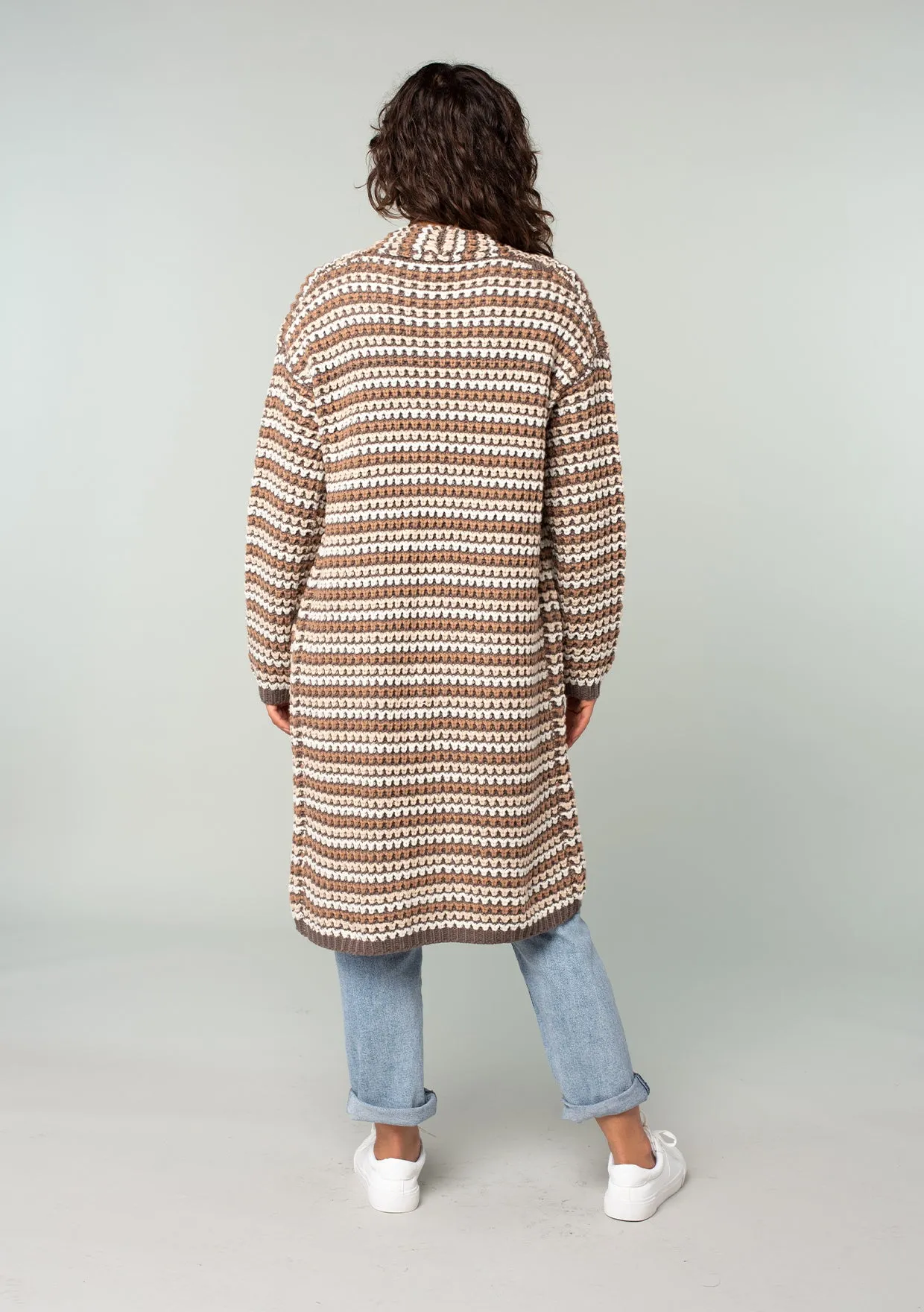 Sienna Striped Cardigan sold by lovestitch product image thumbnail 3