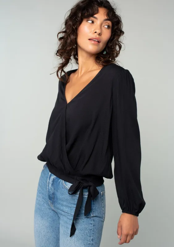 Milly Wrap Top sold by lovestitch