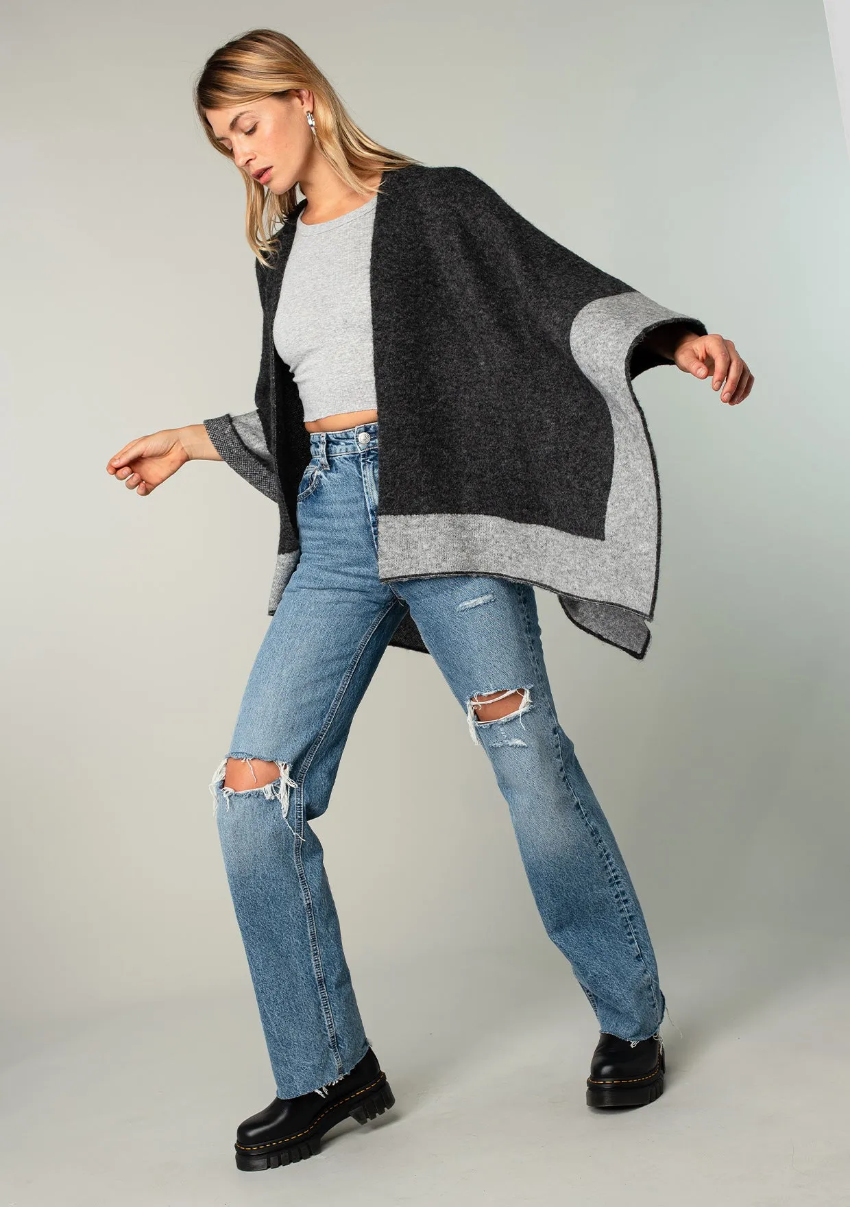 Este Sweater Cape sold by lovestitch product image thumbnail 2