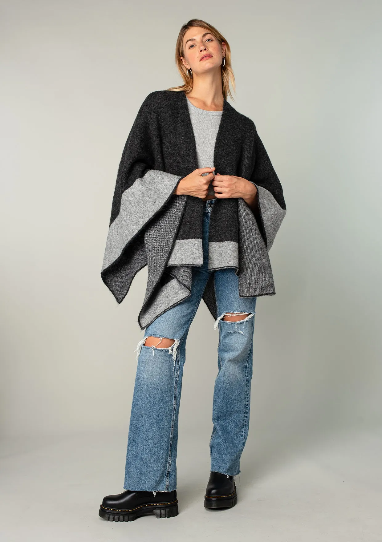 Este Sweater Cape sold by lovestitch product image thumbnail 4