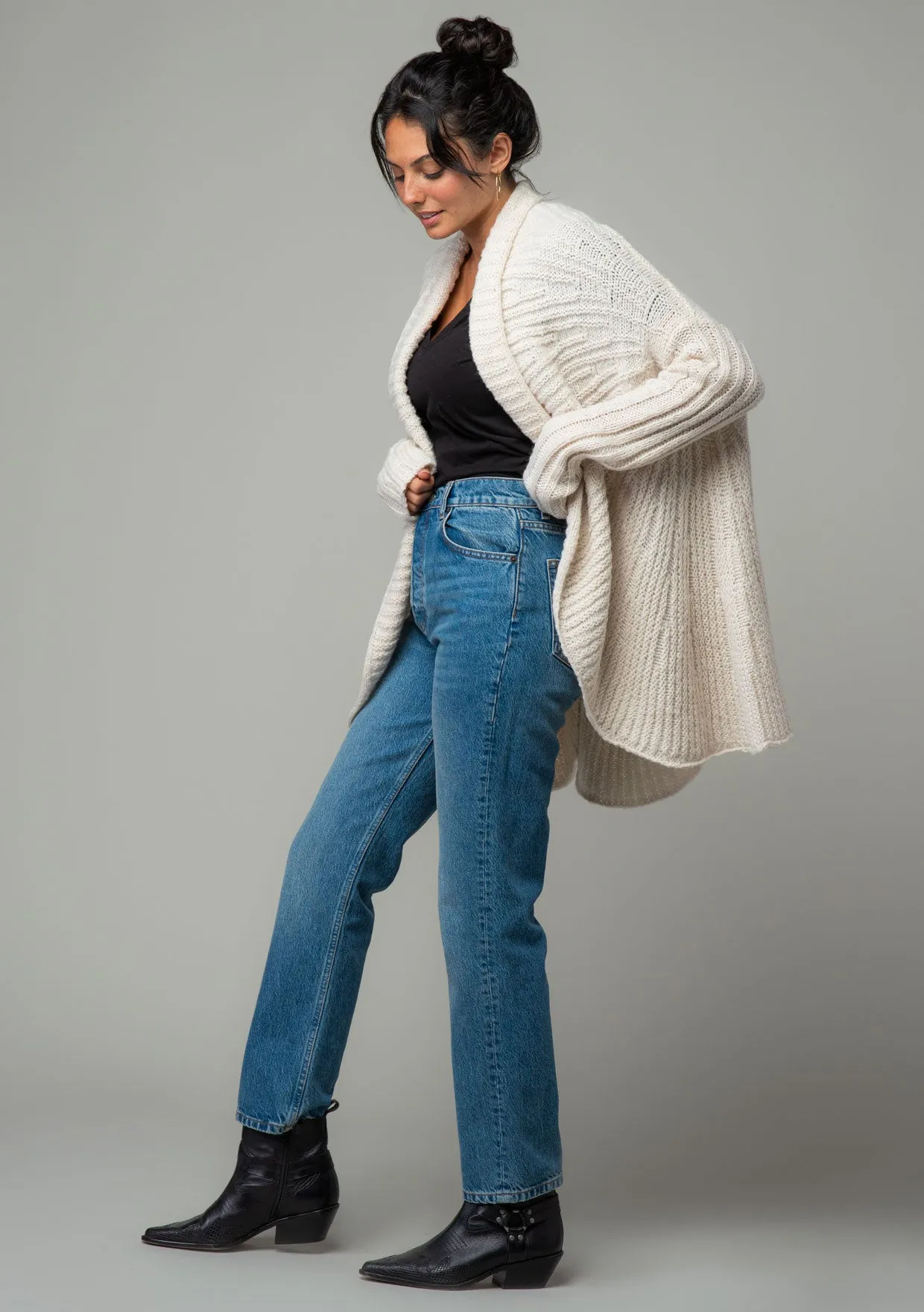 Suki Shawl Collar Cardigan sold by lovestitch product image thumbnail 3