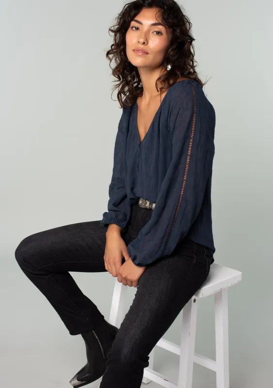 Yasmine Embroidered Blouse sold by lovestitch