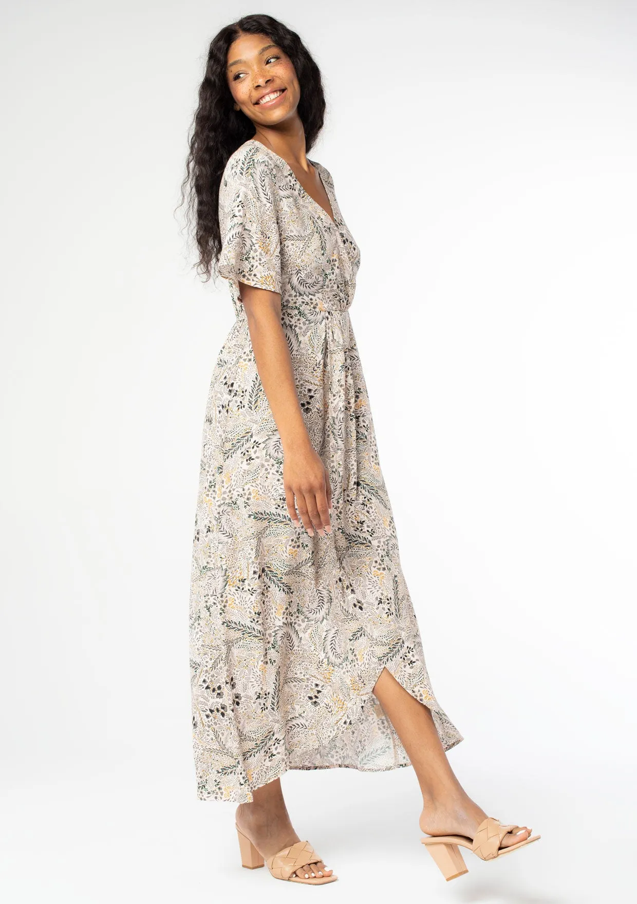 Gemini Floral Maxi Dress sold by lovestitch product image thumbnail 3