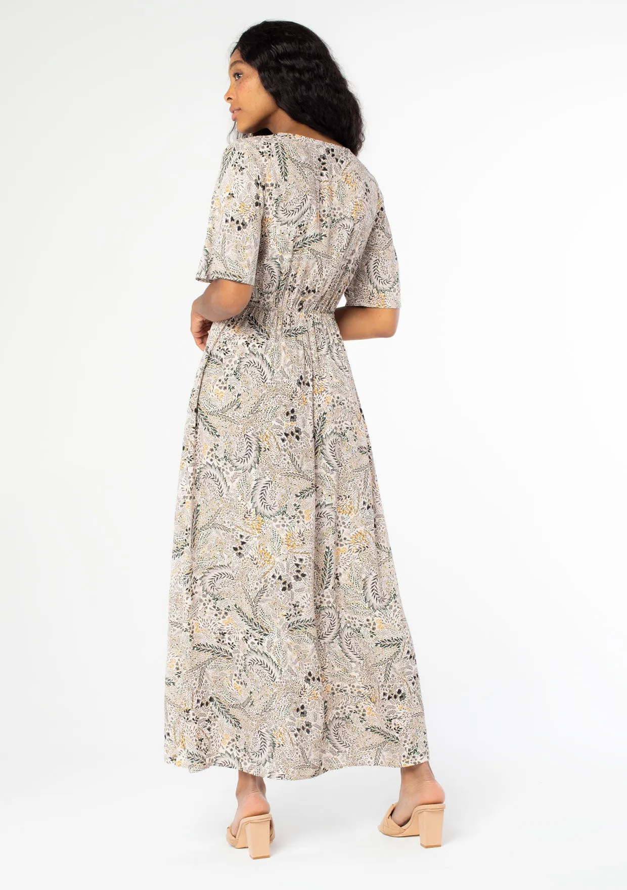 Gemini Floral Maxi Dress sold by lovestitch product image thumbnail 4
