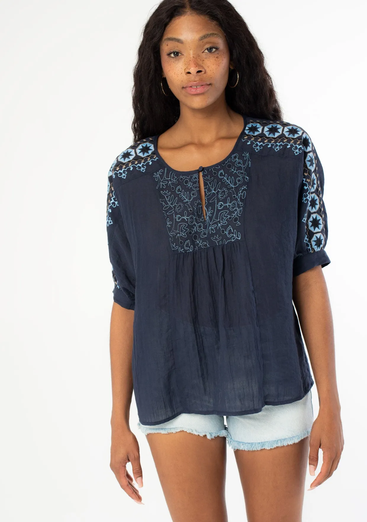 Whitley Embroidered Top sold by lovestitch product image thumbnail 5