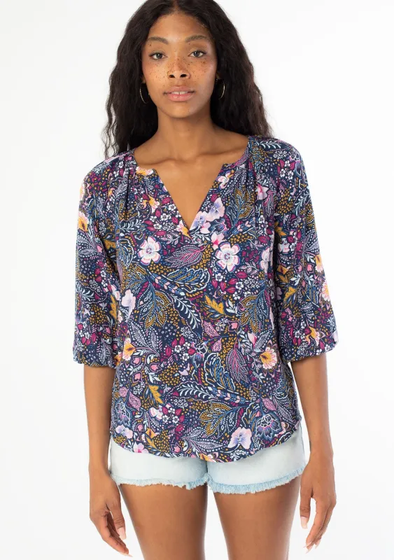Callie Floral Blouse sold by lovestitch