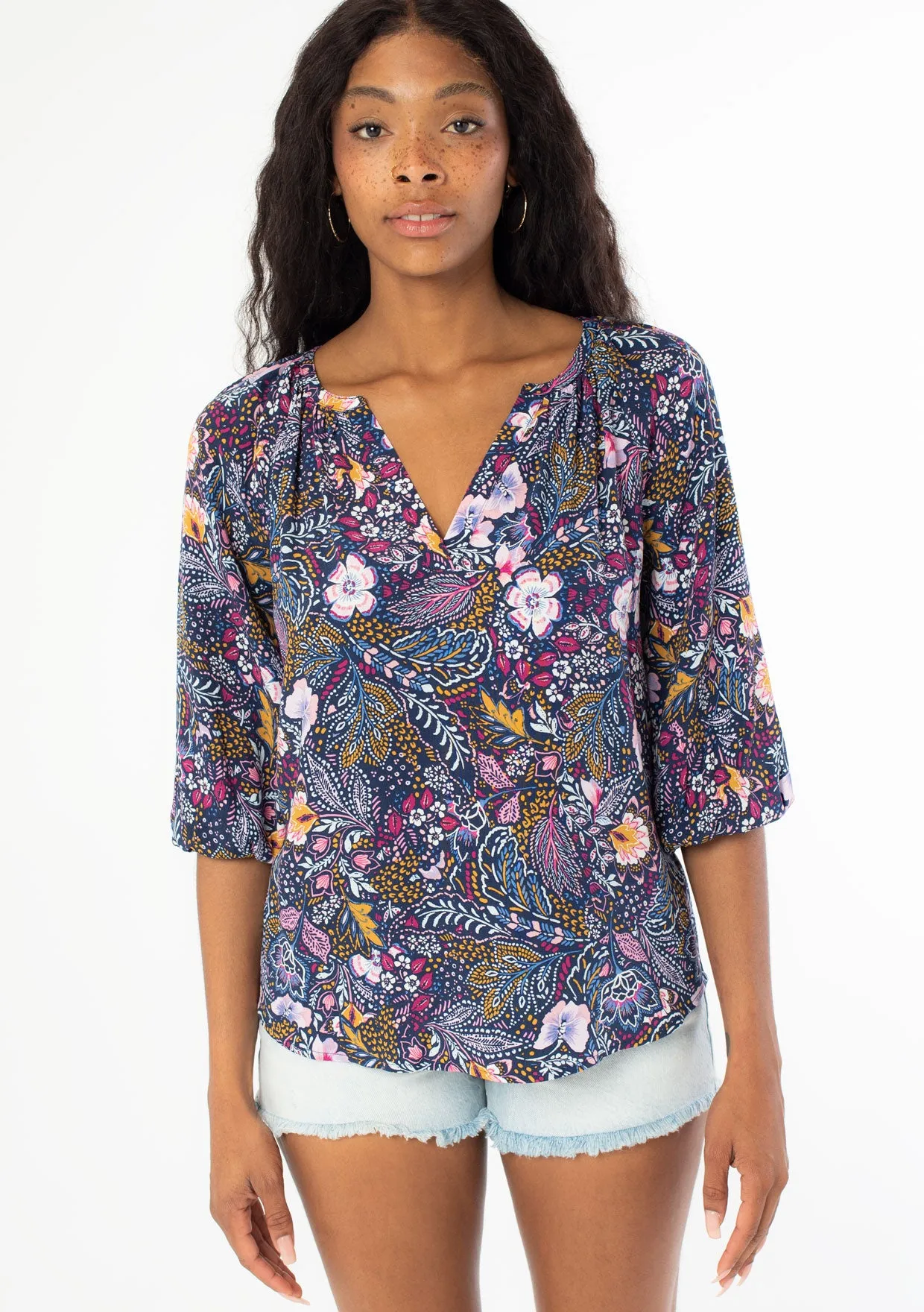 Callie Floral Blouse sold by lovestitch