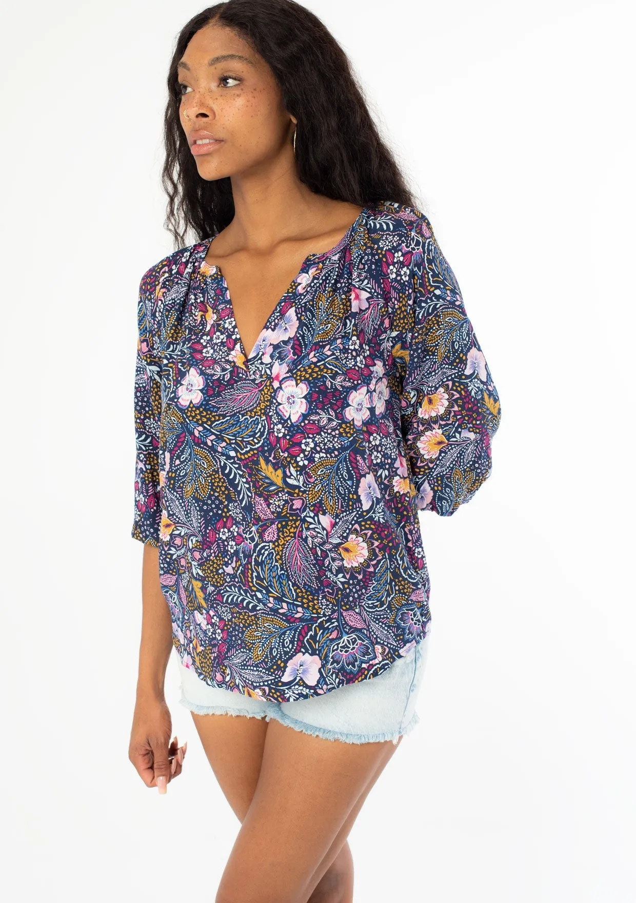 Callie Floral Blouse sold by lovestitch product image thumbnail 5