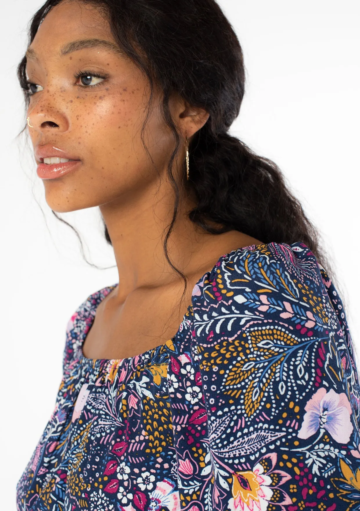 Just Vibes Floral Mini Dress sold by lovestitch product image thumbnail 3