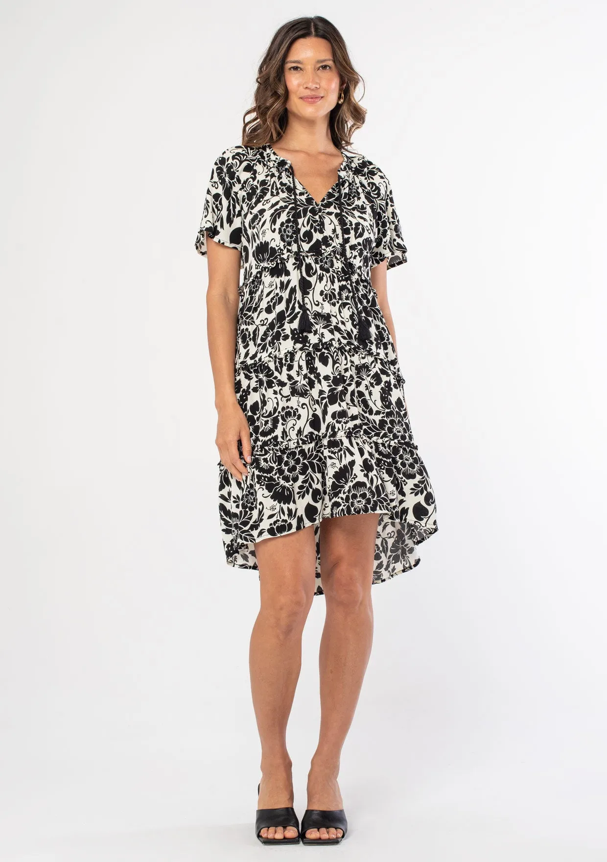 With The Flow Mini Dress sold by lovestitch