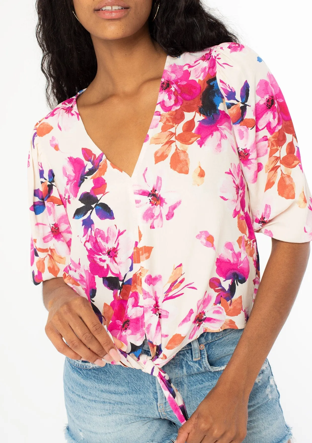 Meena Tie Front Top sold by lovestitch product image thumbnail 4