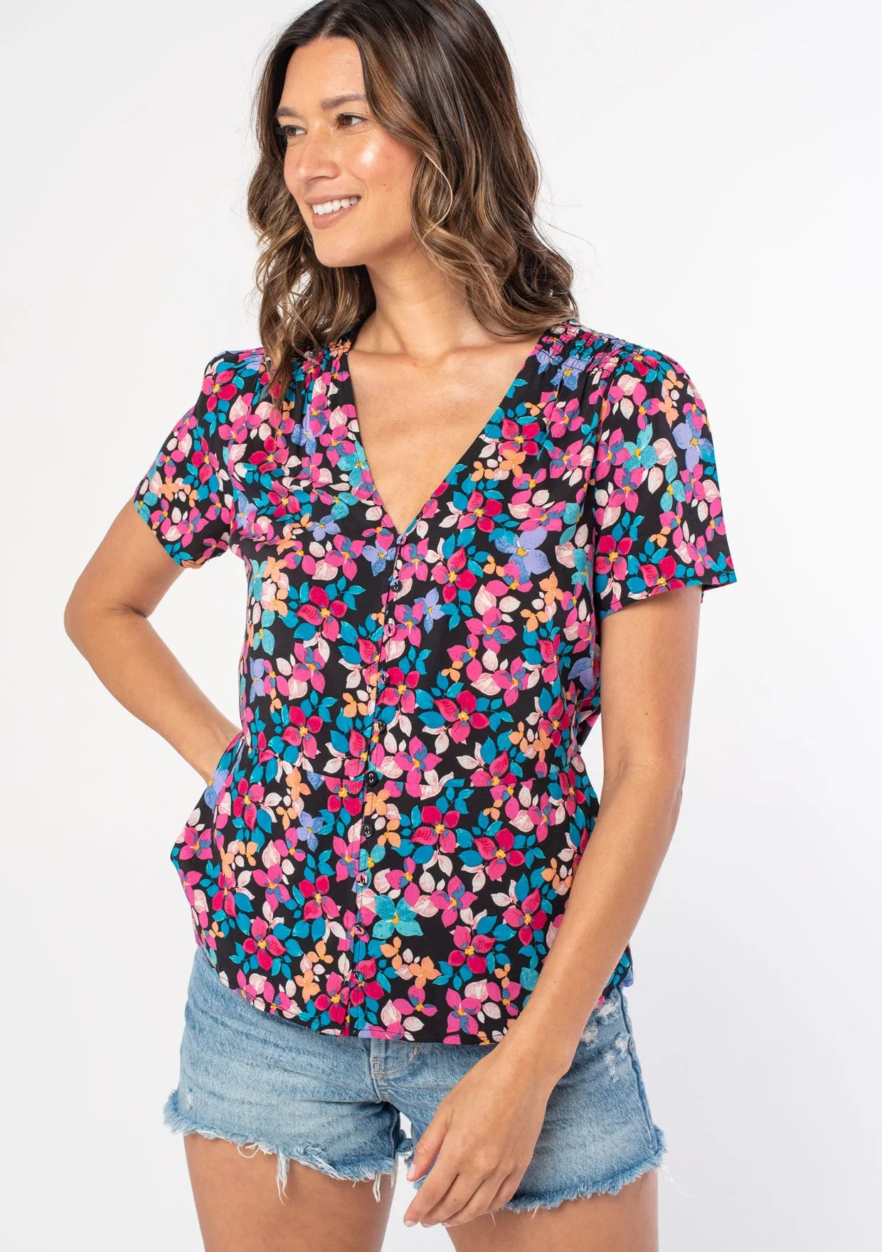 Say No More Peplum Top sold by lovestitch