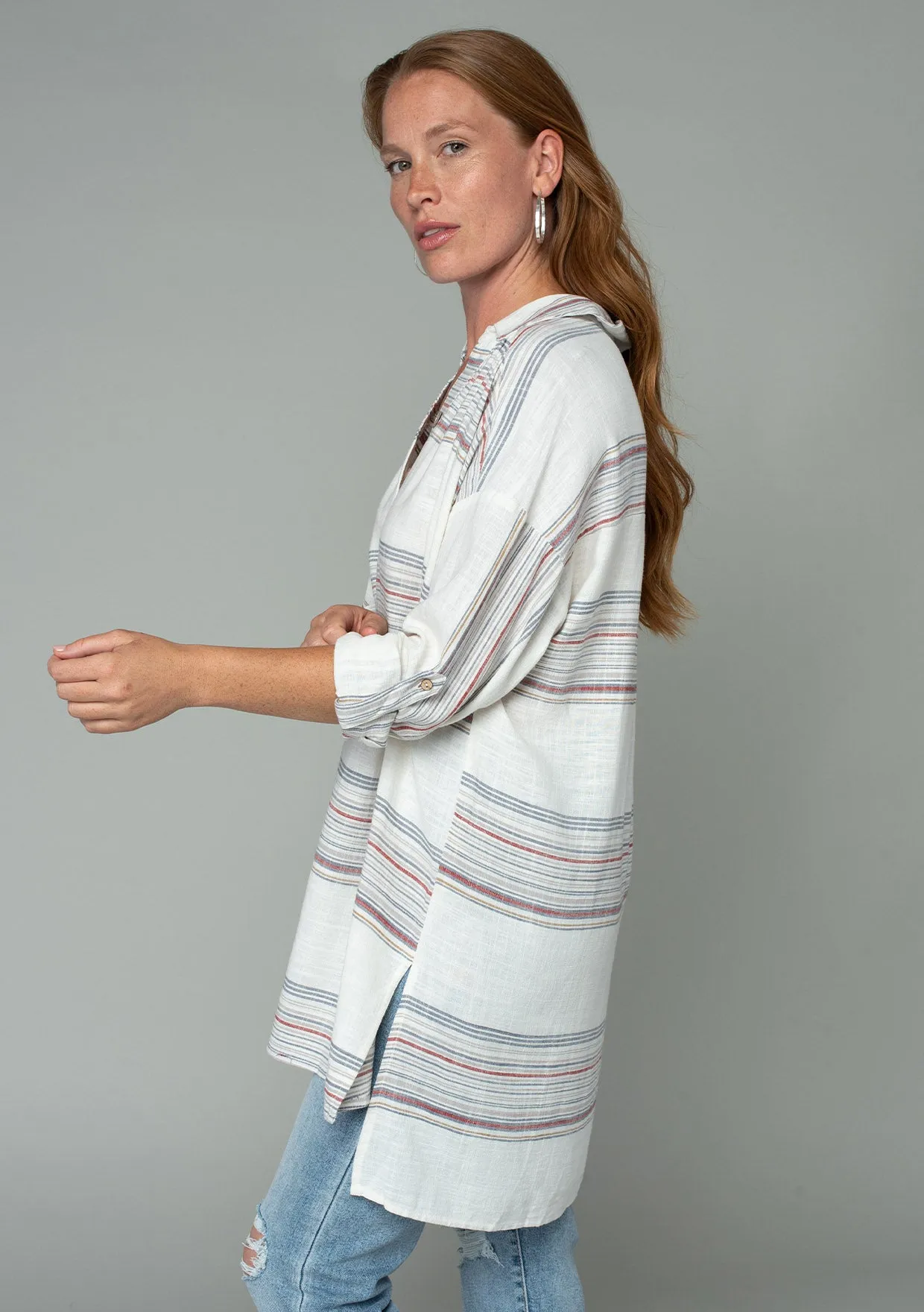 Take It Easy Henley Tunic sold by lovestitch product image thumbnail 3