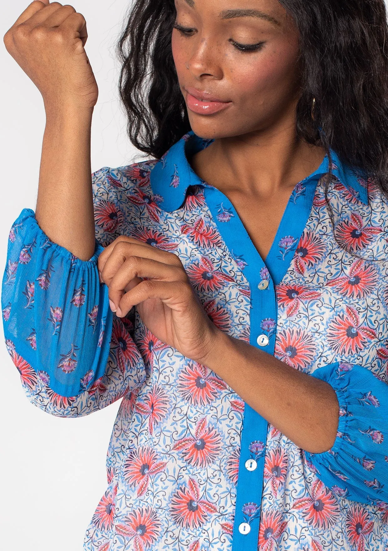 In The Groove Button Up Top sold by lovestitch product image thumbnail 4