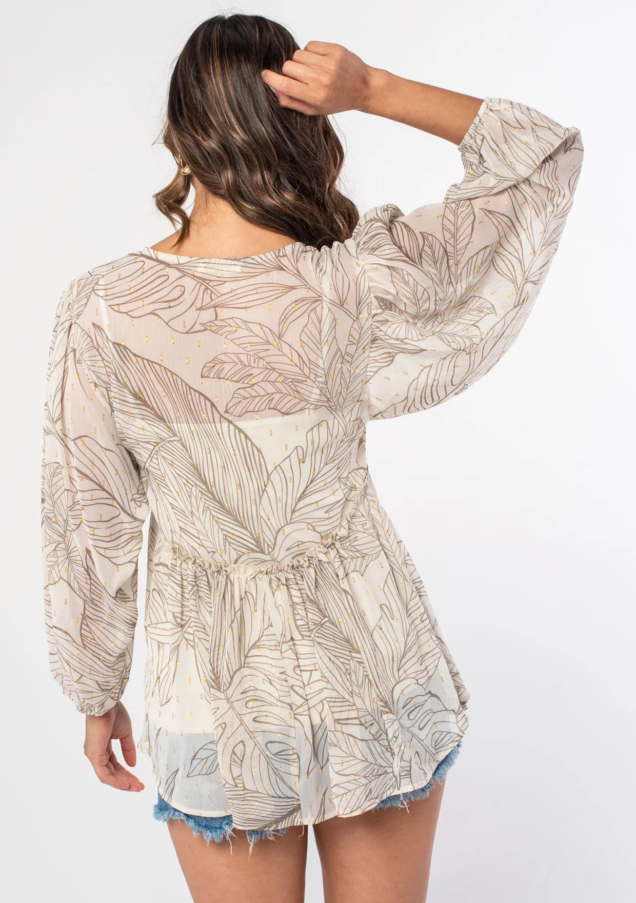 Lucia Chiffon Blouse sold by lovestitch product image thumbnail 5