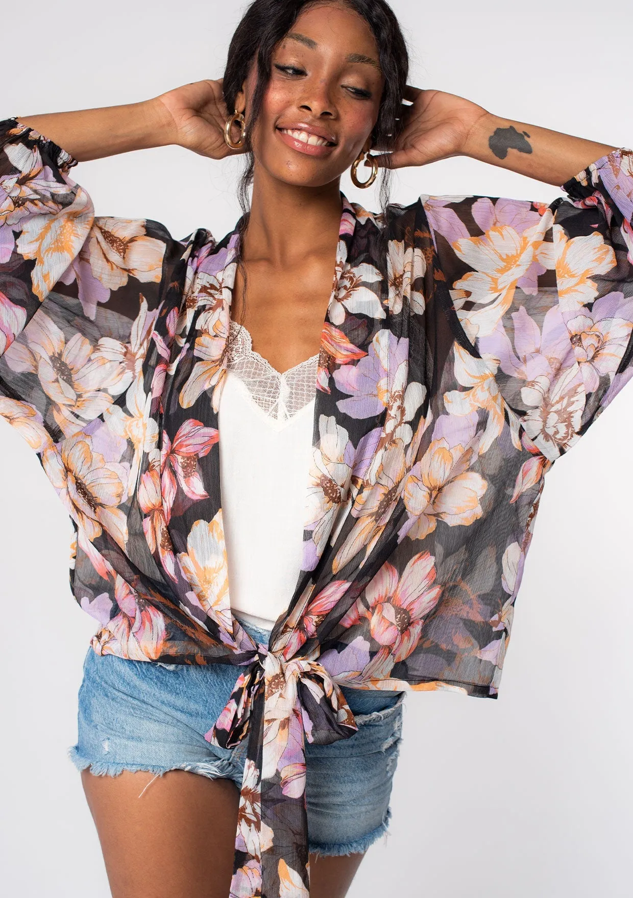 Lorina Tie Front Top sold by lovestitch product image thumbnail 2