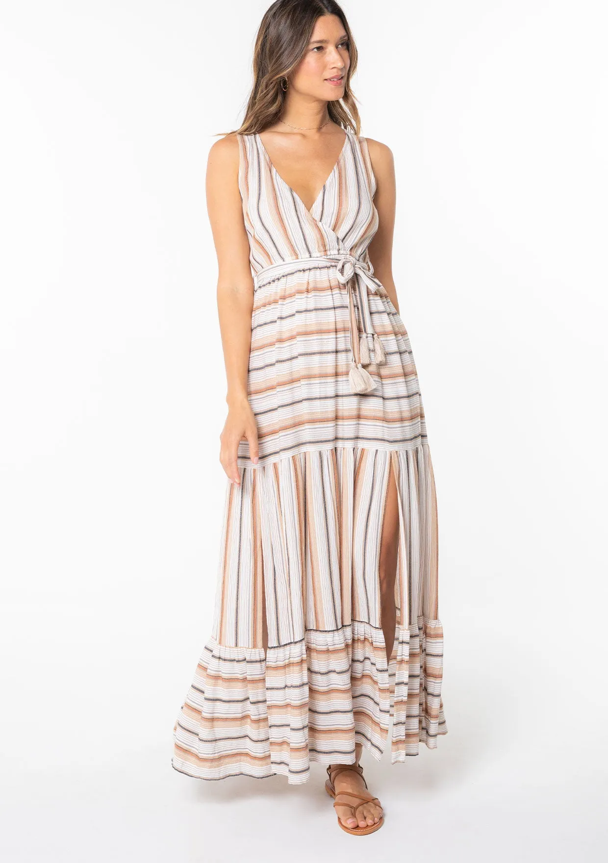 Alston Striped Maxi Dress sold by lovestitch product image thumbnail 5