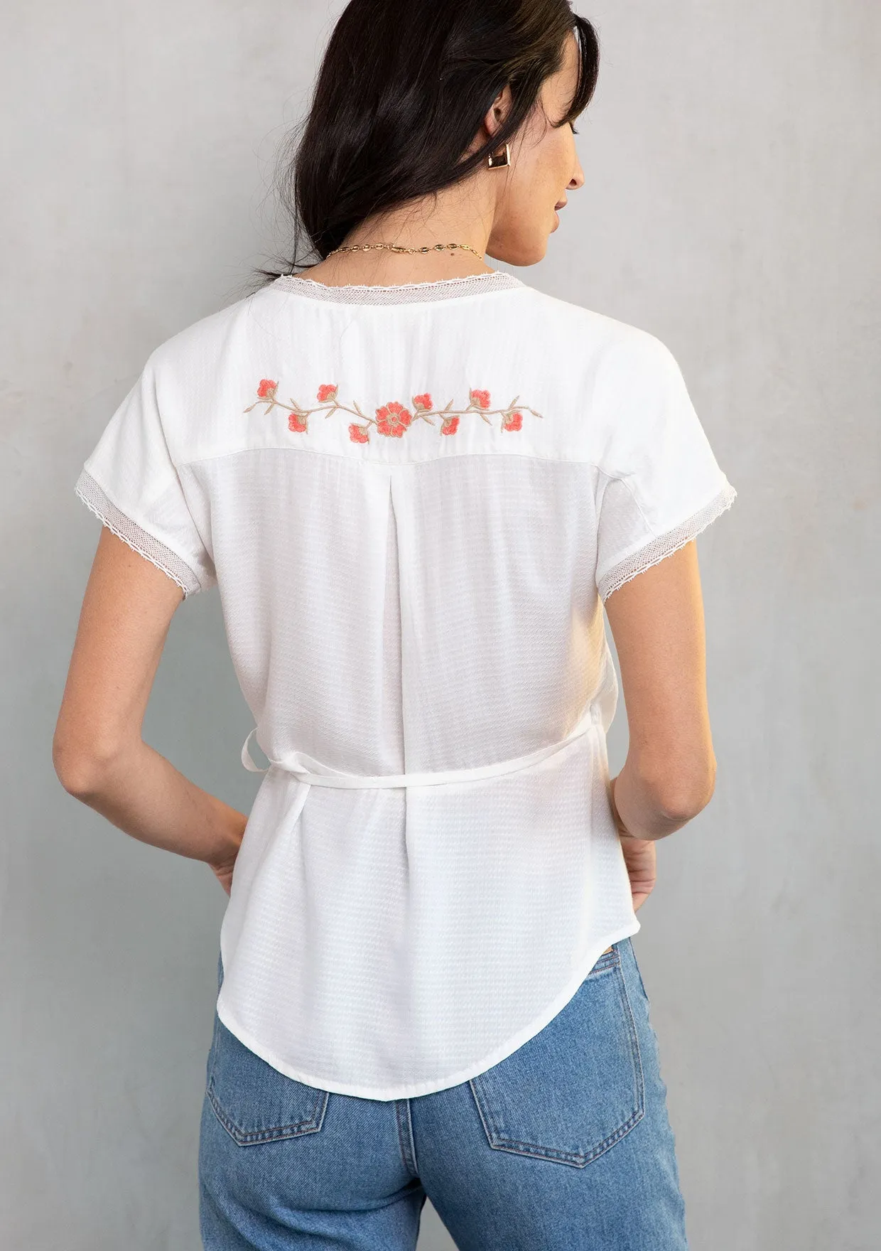 Romy Wrap Top sold by lovestitch product image thumbnail 2