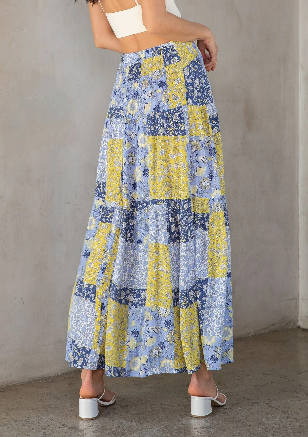 Lovisa Patchwork Maxi Skirt sold by lovestitch product image thumbnail 5