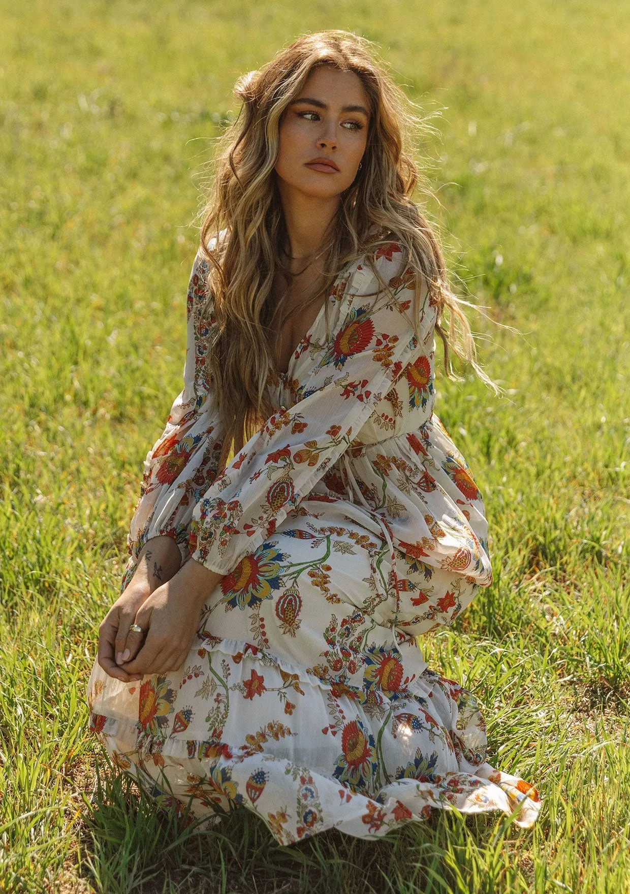 Saffron Maxi Dress sold by lovestitch product image thumbnail 4