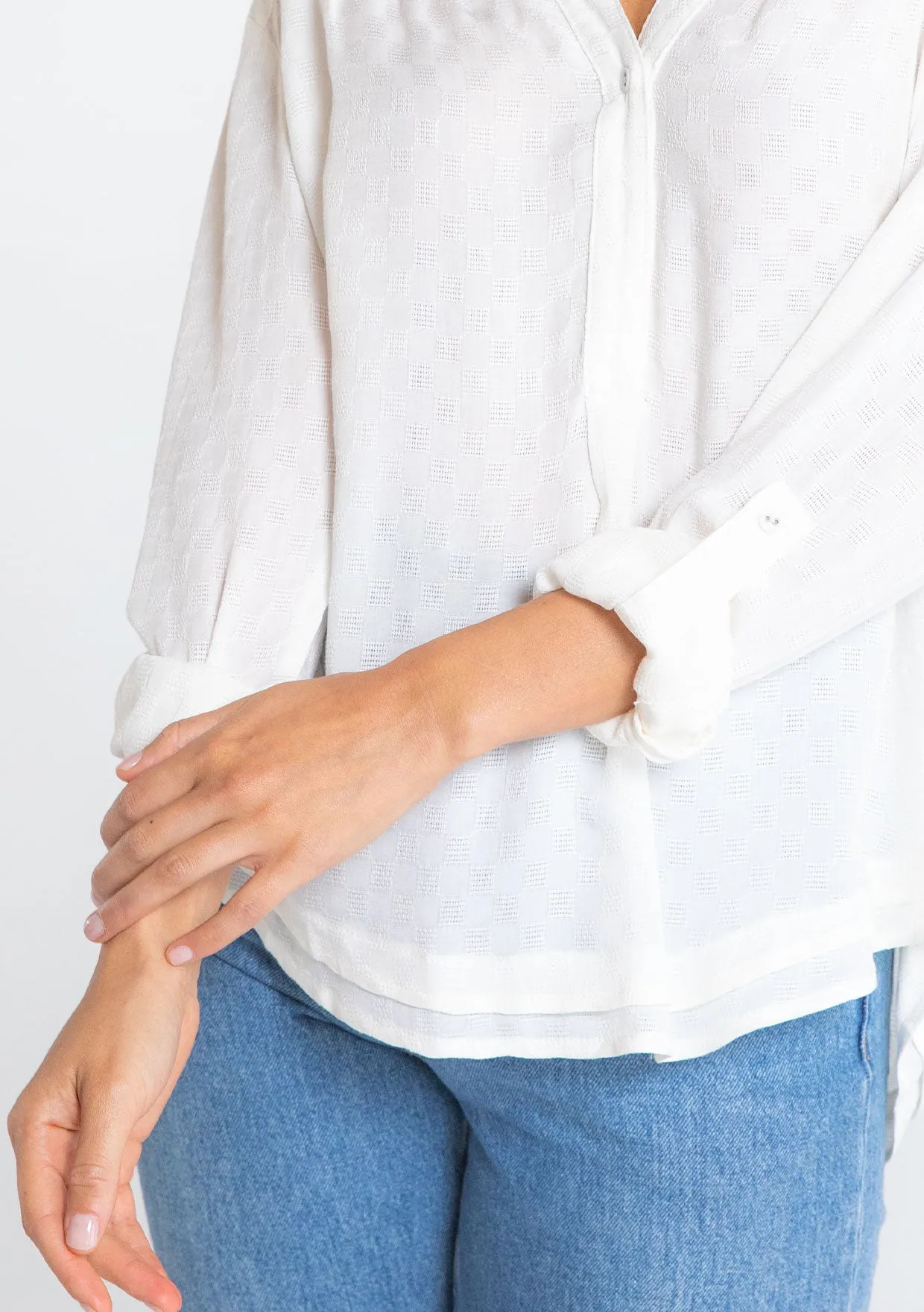Keep Cool Jacquard Blouse sold by lovestitch product image thumbnail 4