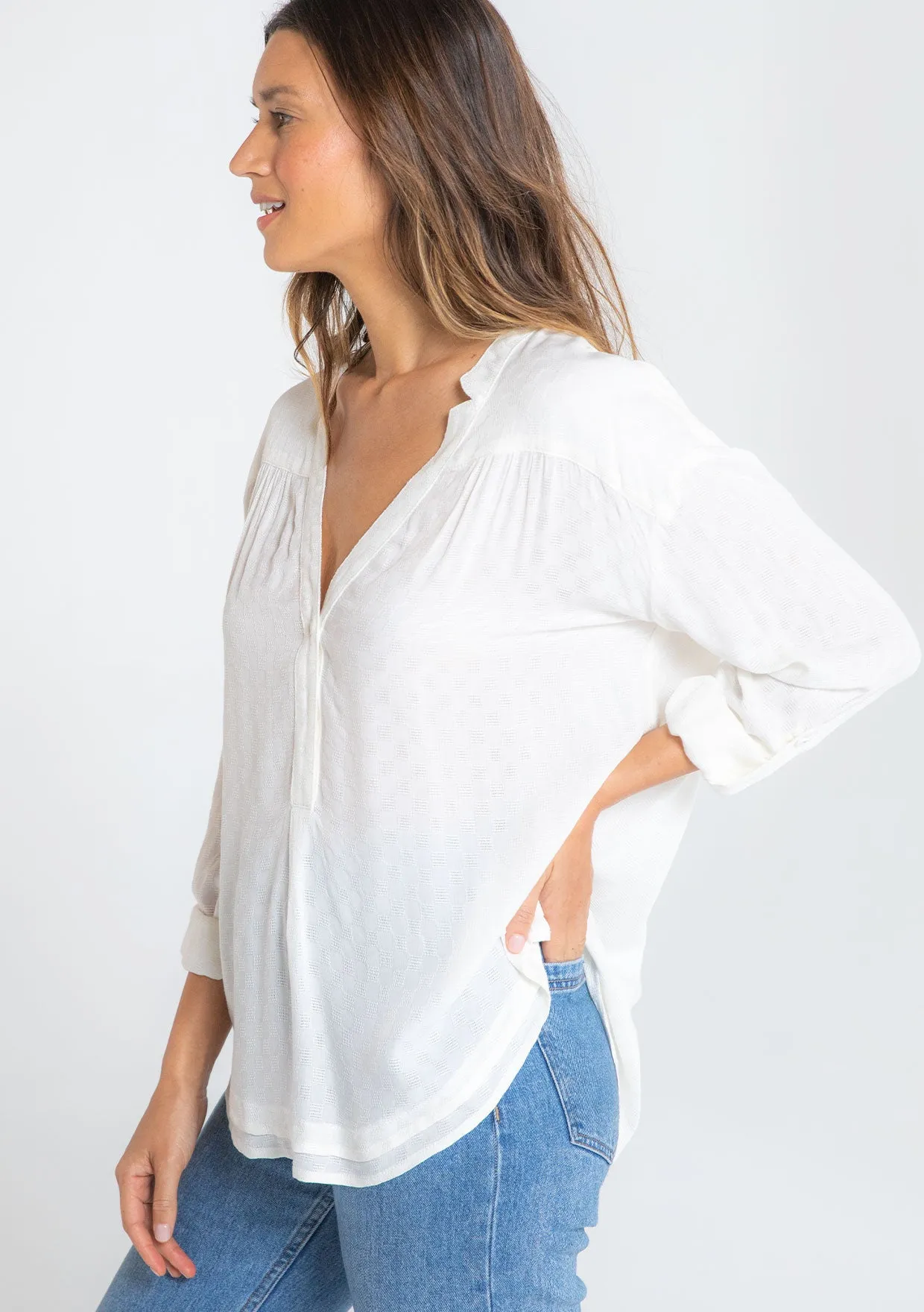 Keep Cool Jacquard Blouse sold by lovestitch product image thumbnail 3