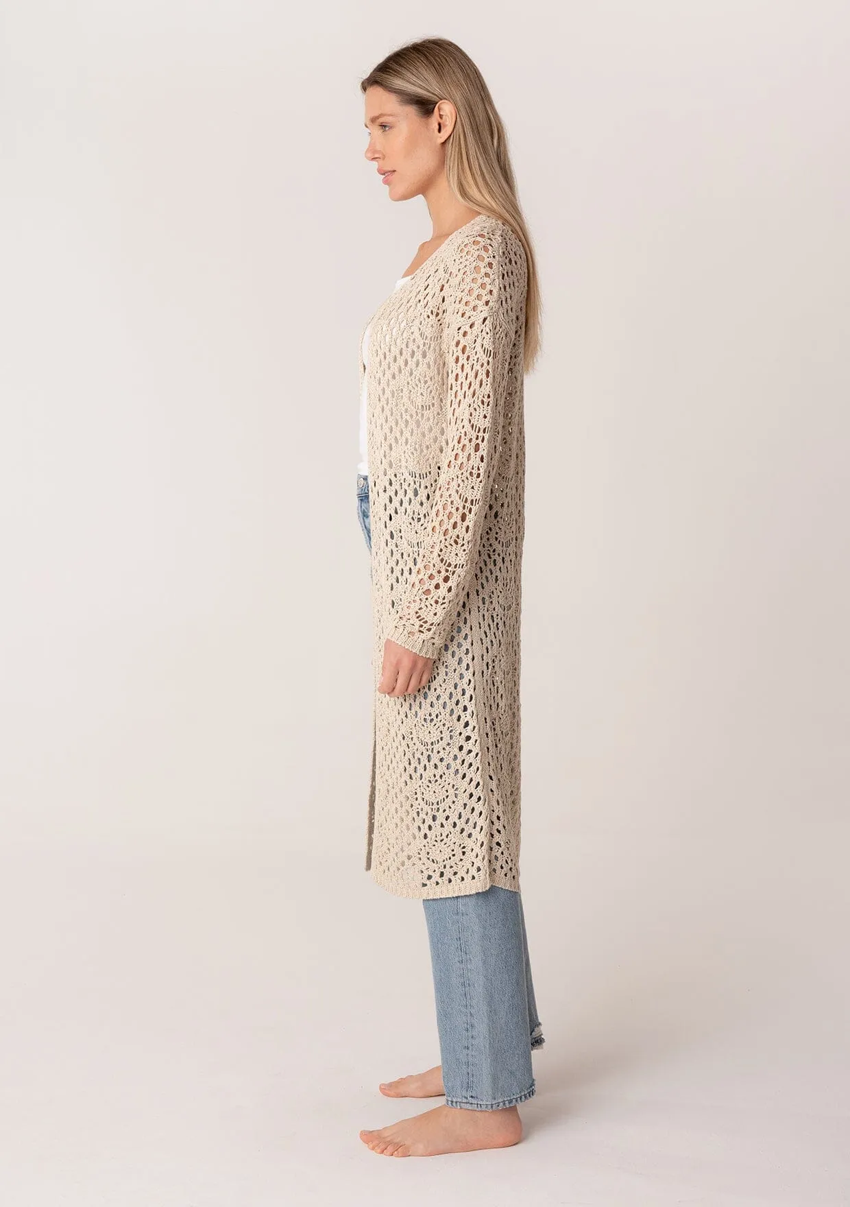 Prairie Crochet Cardigan sold by lovestitch product image thumbnail 3