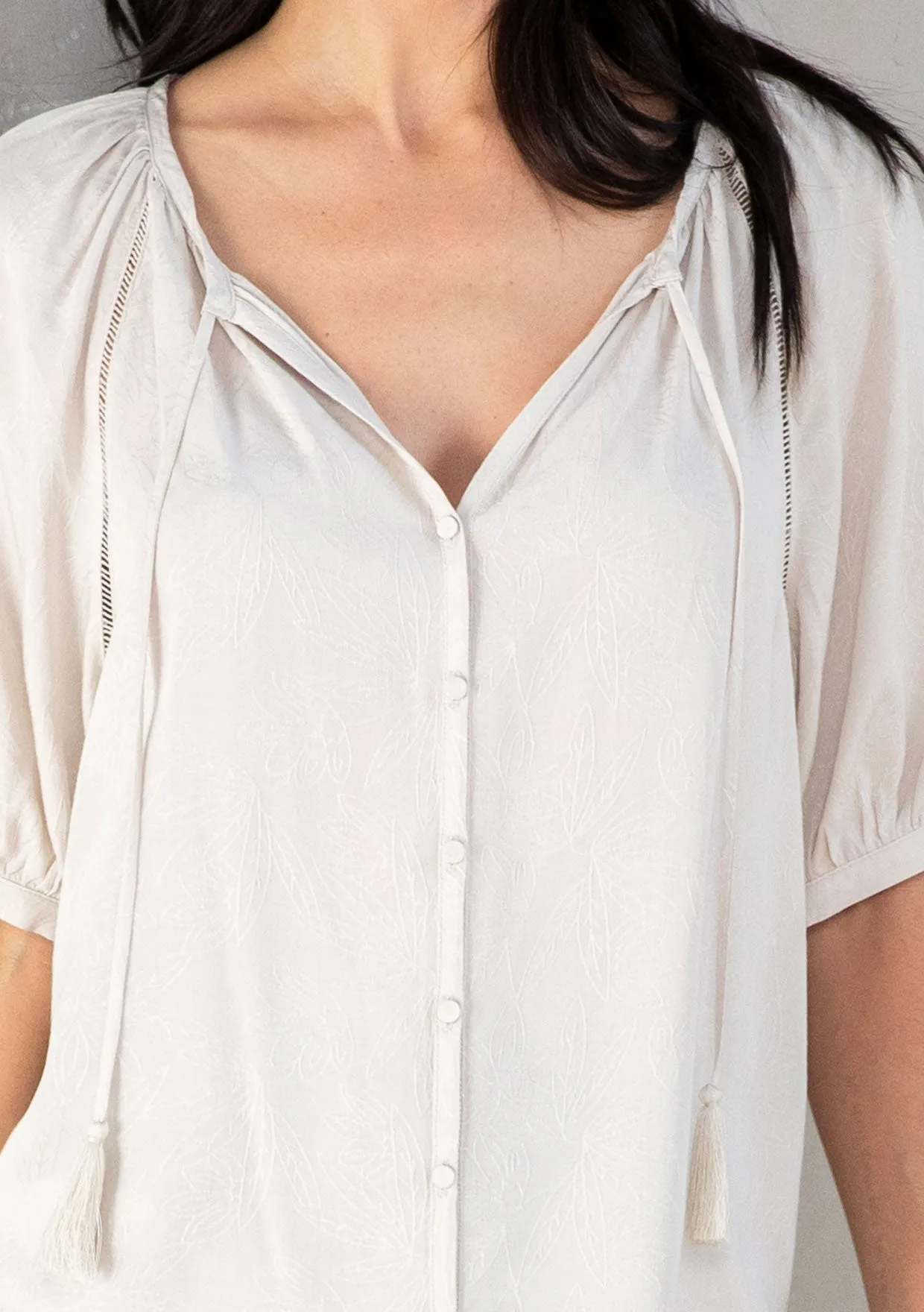 Sigourney Button Up Blouse sold by lovestitch product image thumbnail 4