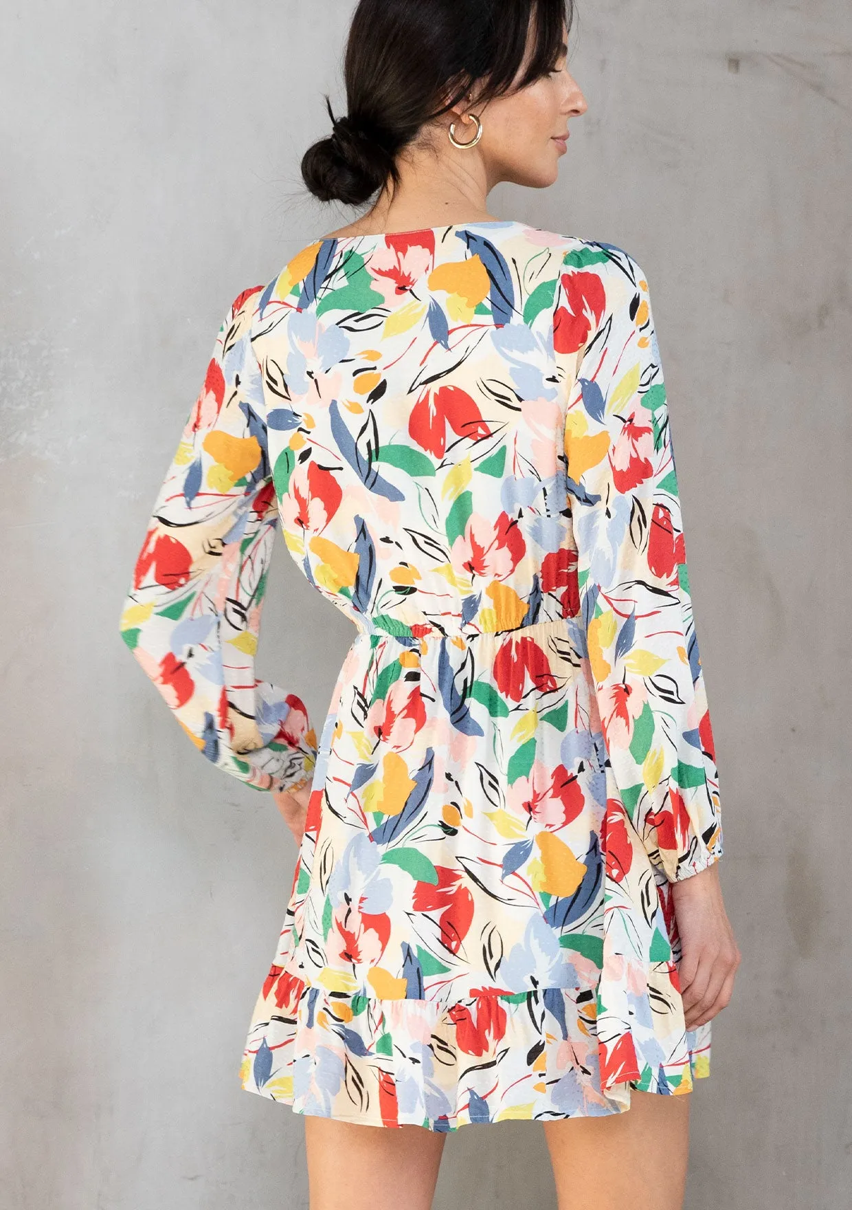 Georgia Tie Front Mini Dress sold by lovestitch product image thumbnail 2