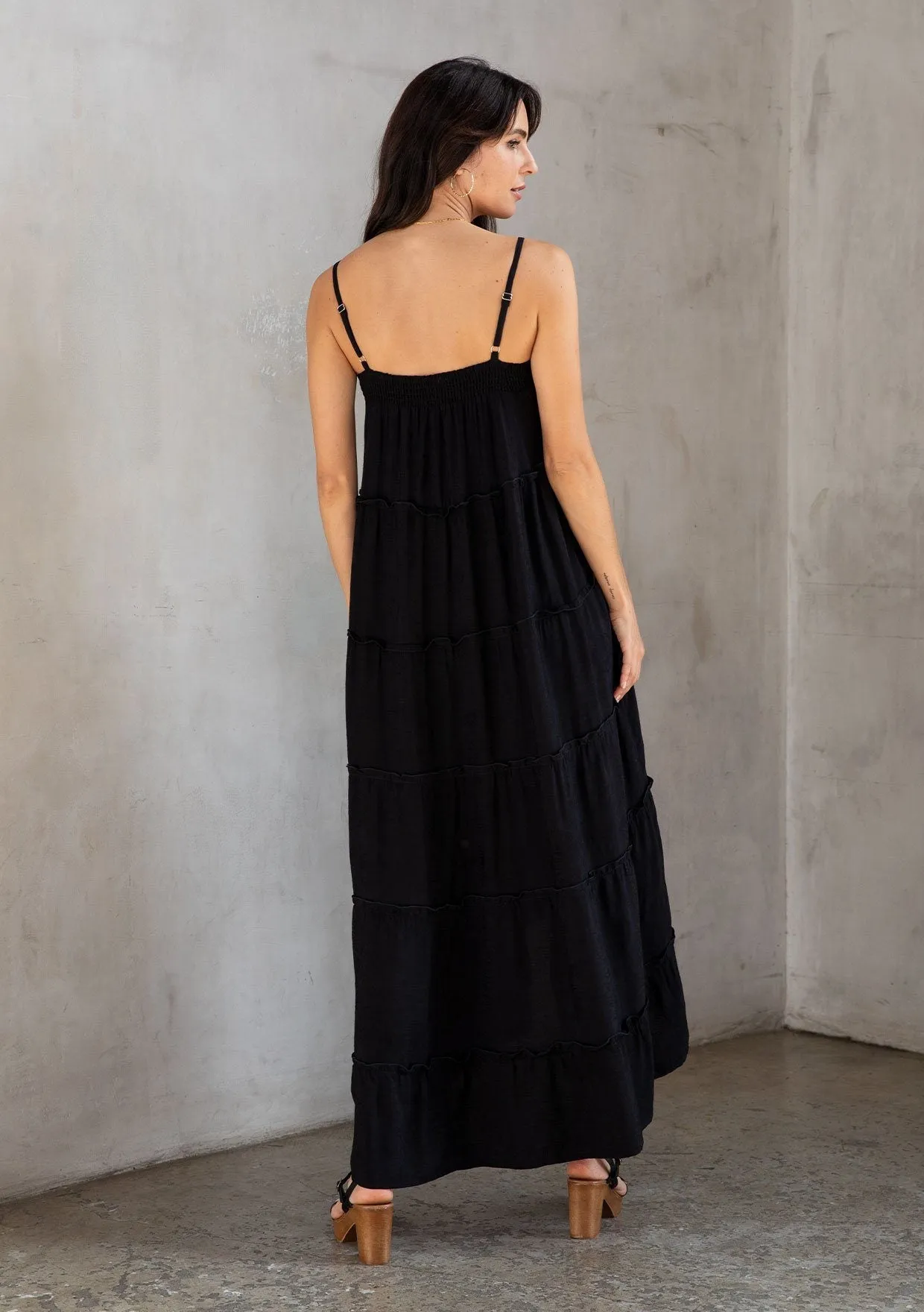 Wavelength Tiered Maxi Dress sold by lovestitch product image thumbnail 3