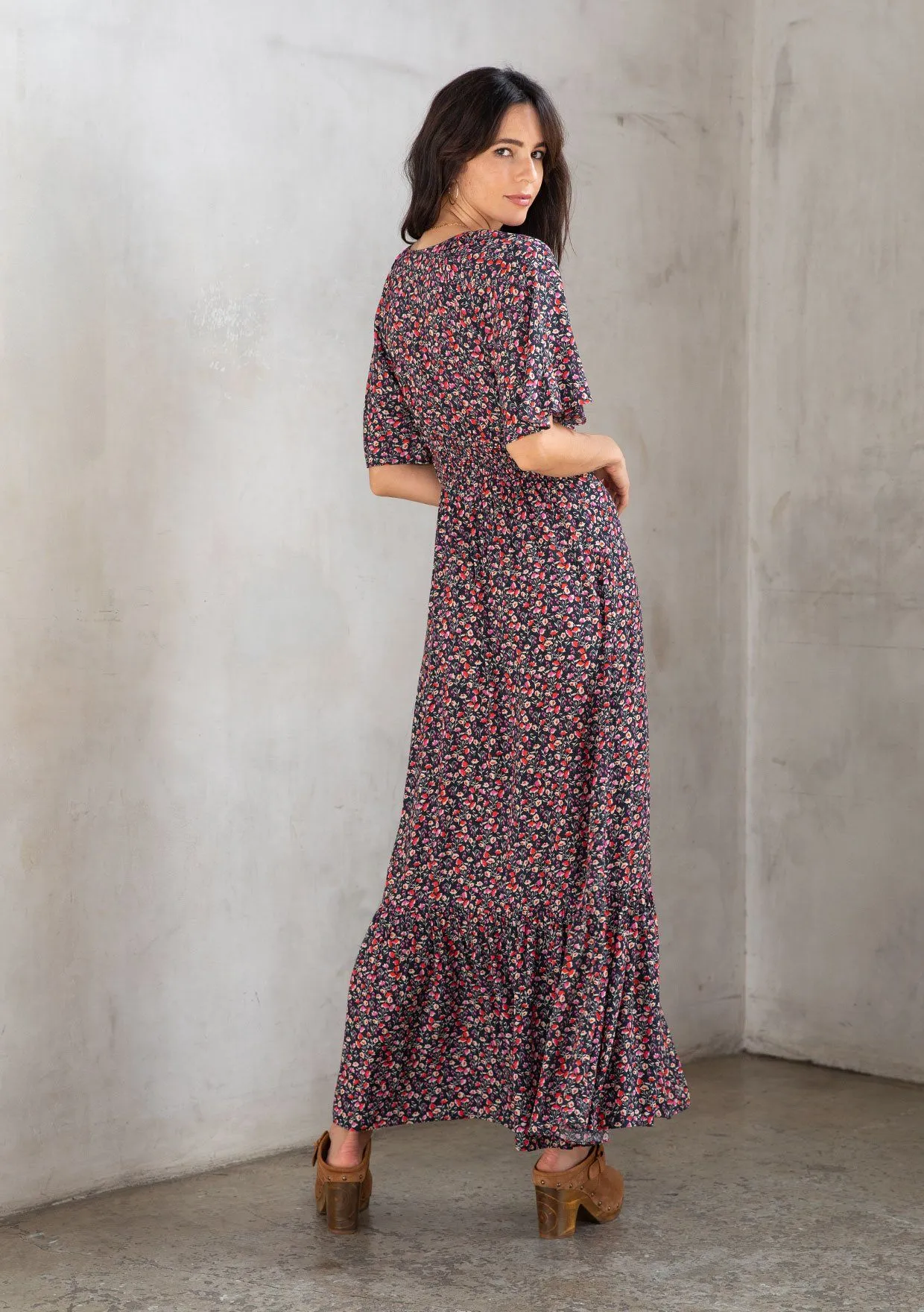 Agnes Floral Maxi Dress sold by lovestitch product image thumbnail 2