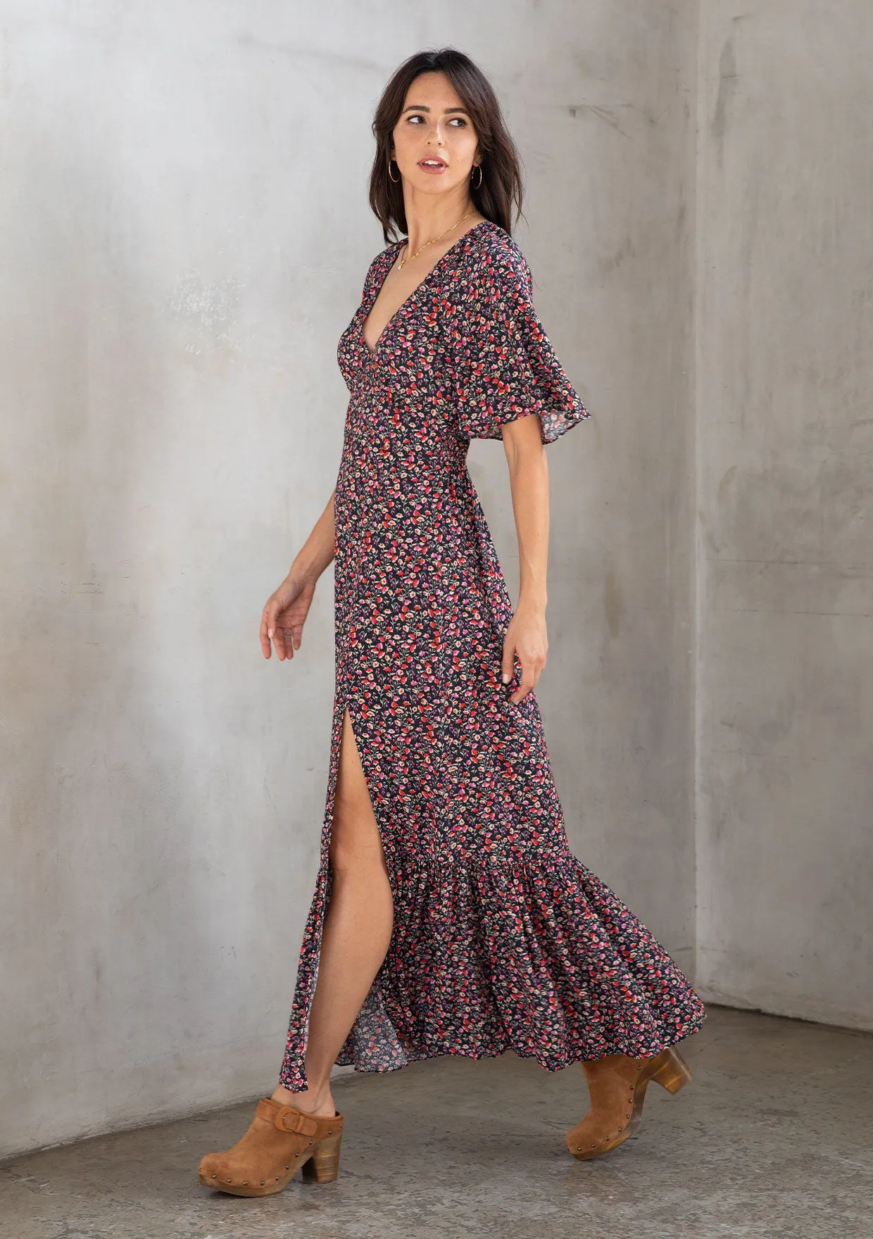 Agnes Floral Maxi Dress sold by lovestitch product image thumbnail 3