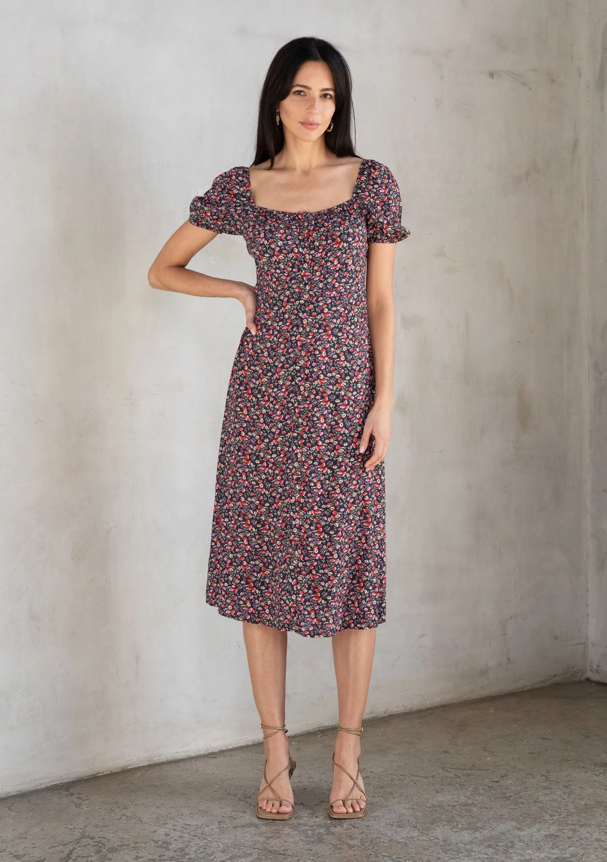 Echo Canyon Midi Dress sold by lovestitch