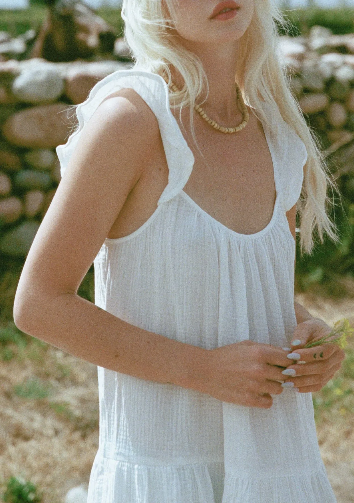 Love Always Ruffled Maxi Dress sold by lovestitch product image thumbnail 2