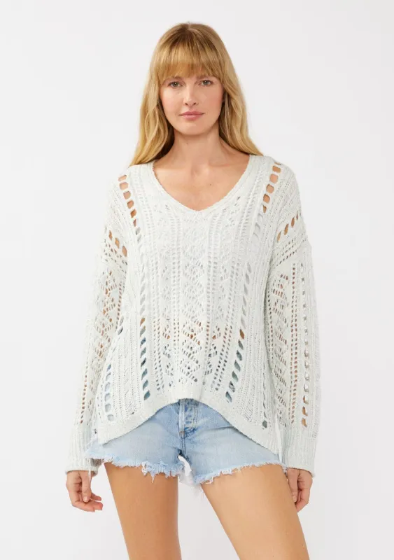 Elara Crochet Pullover sold by lovestitch