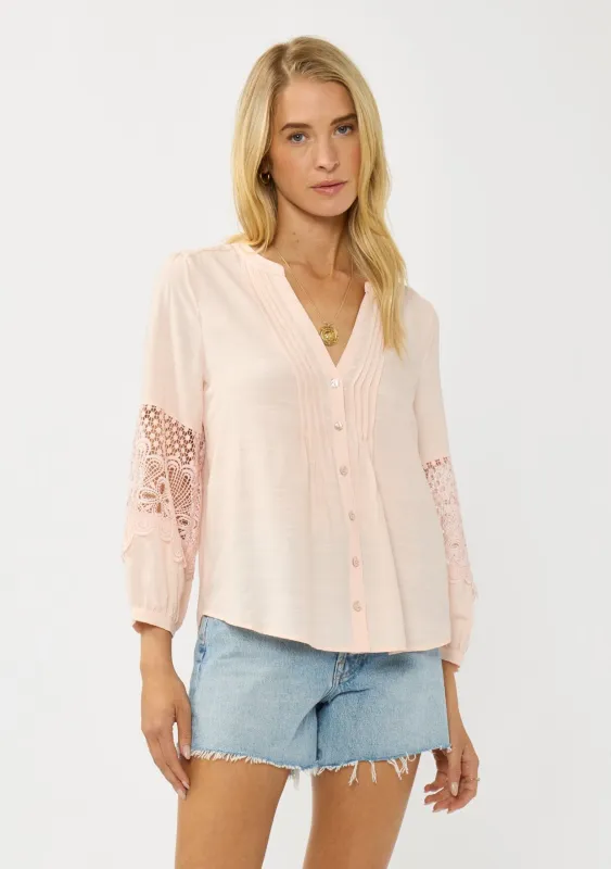 Jamie Lace Blouse sold by lovestitch