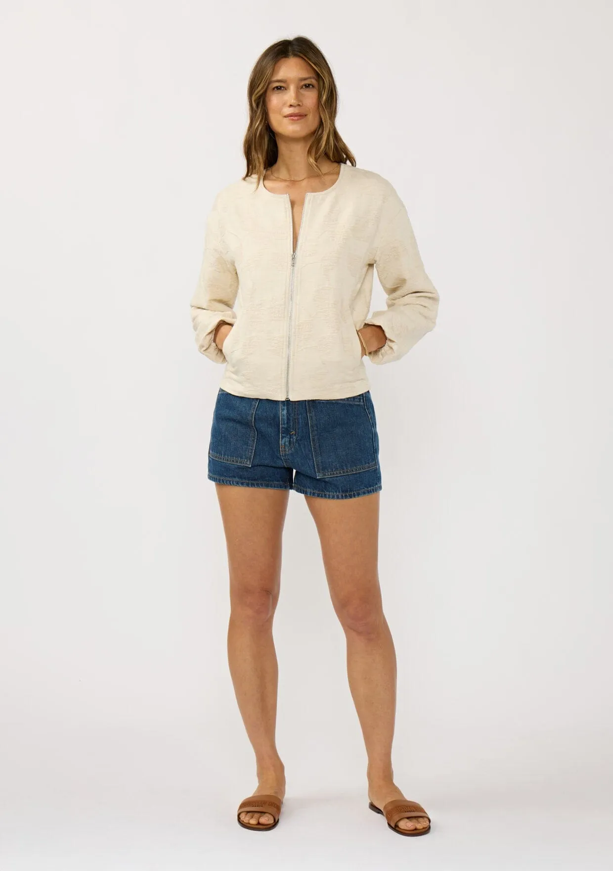 Tess Zip-Up Jacket sold by lovestitch product image thumbnail 4