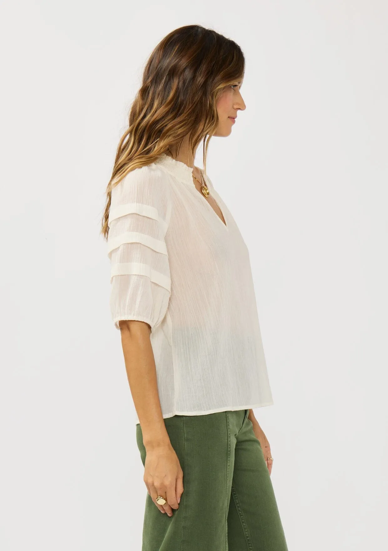 Emi Puff Sleeve Top sold by lovestitch product image thumbnail 2