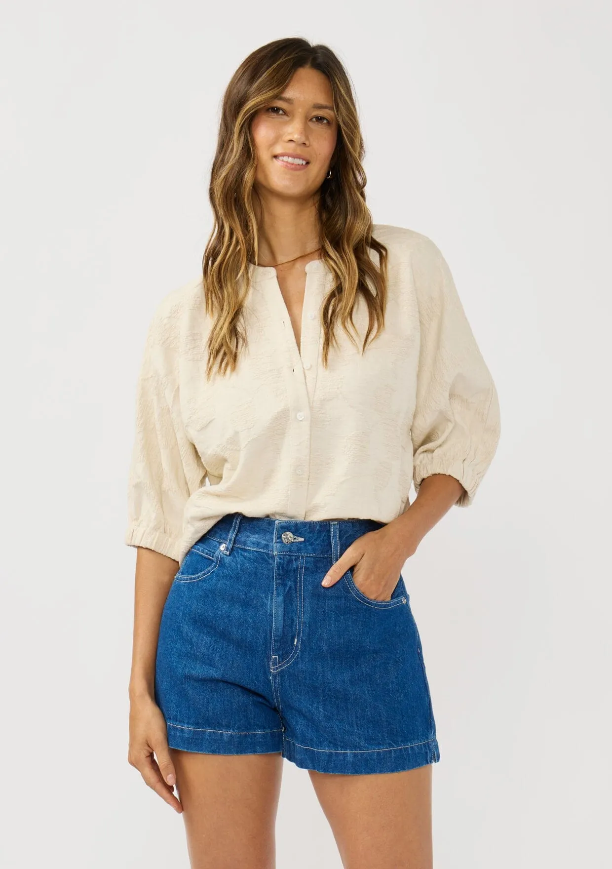 Stevie Button Front Top sold by lovestitch product image thumbnail 5