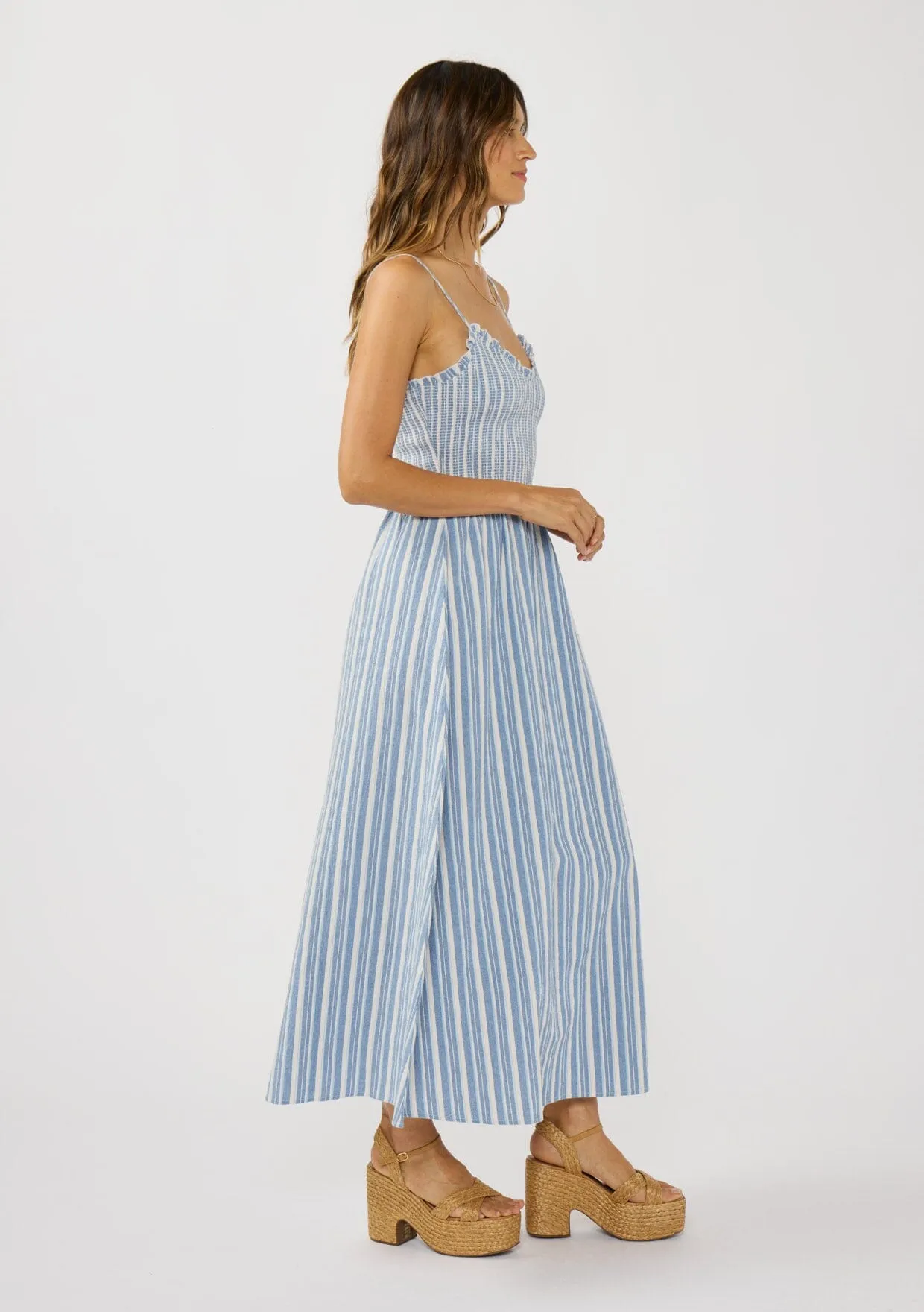 Coastal Striped Maxi Dress sold by lovestitch product image thumbnail 5