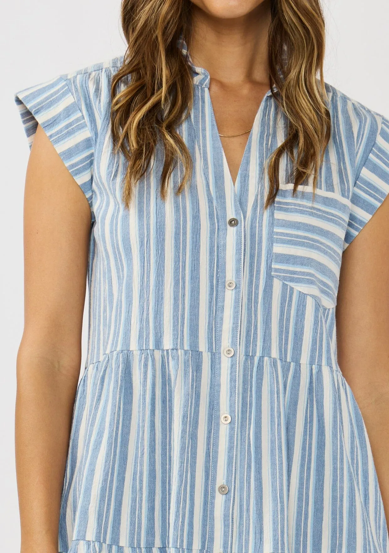 Nautica Striped Mini Dress sold by lovestitch product image thumbnail 5