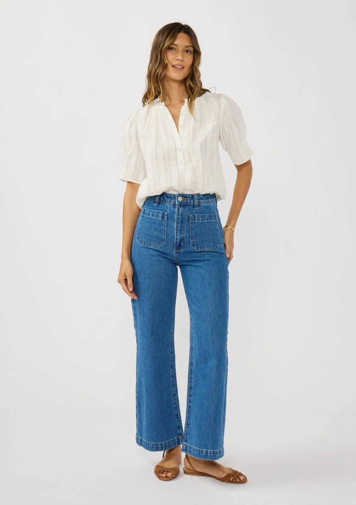 Cherian Puff Sleeve Top sold by lovestitch product image thumbnail 5