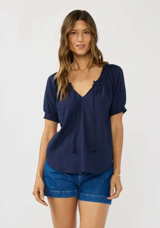 Penley Puff Sleeve Top sold by lovestitch
