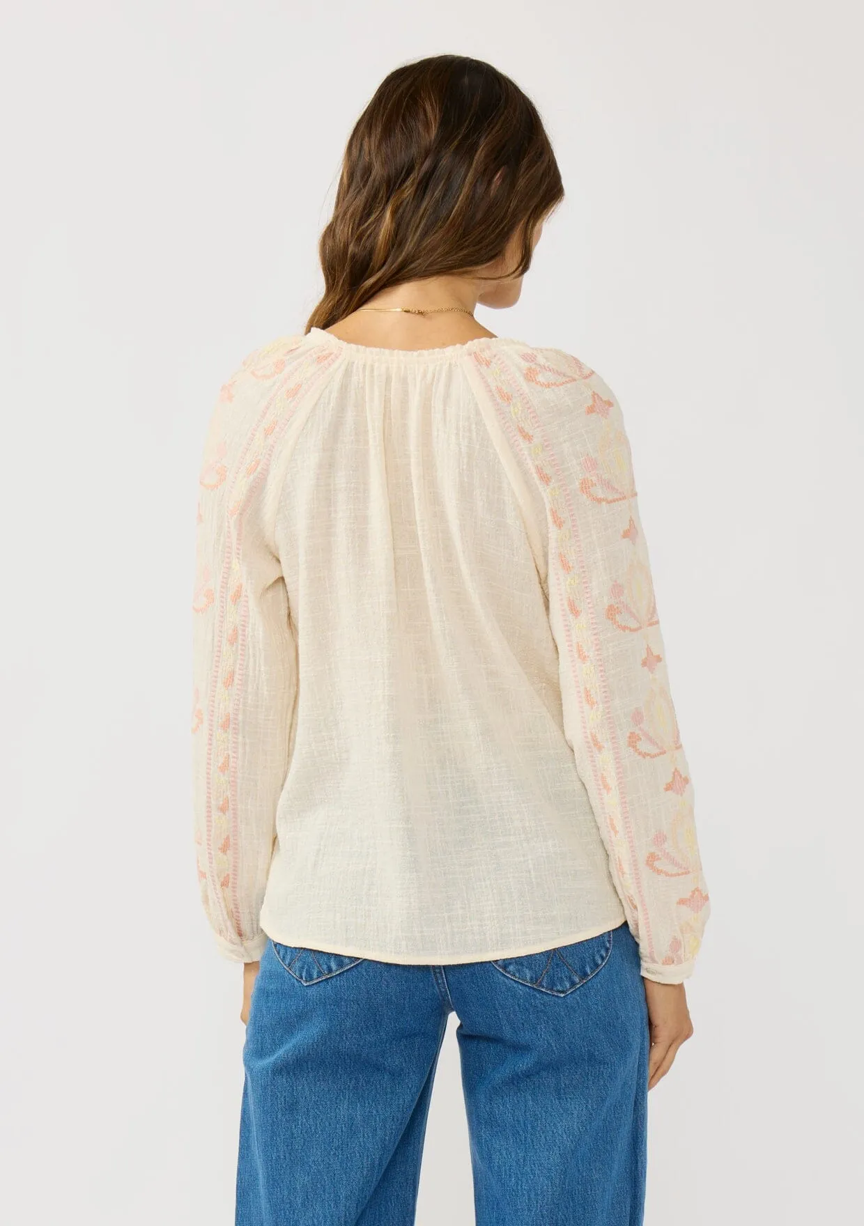 Quinn Embroidered Blouse sold by lovestitch product image thumbnail 4