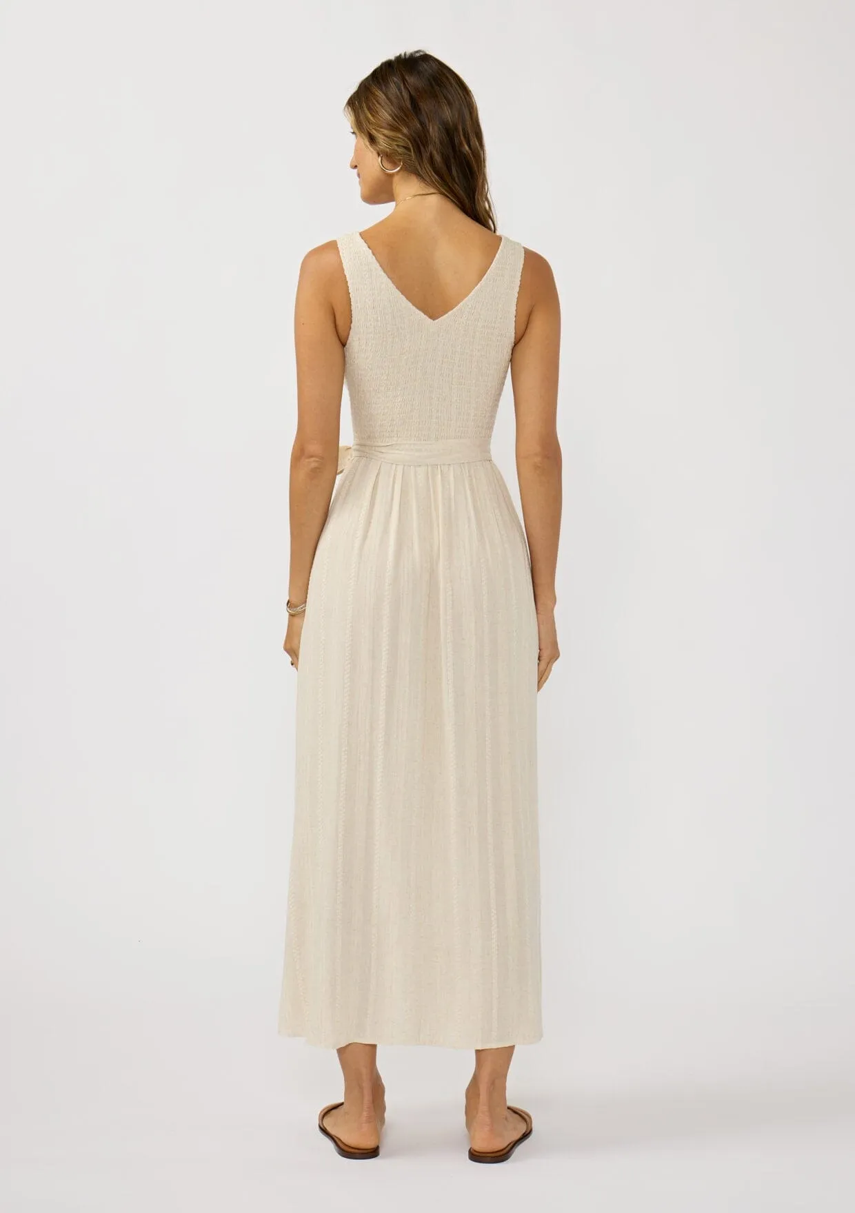 Keira Smocked Midi Dress sold by lovestitch product image thumbnail 3